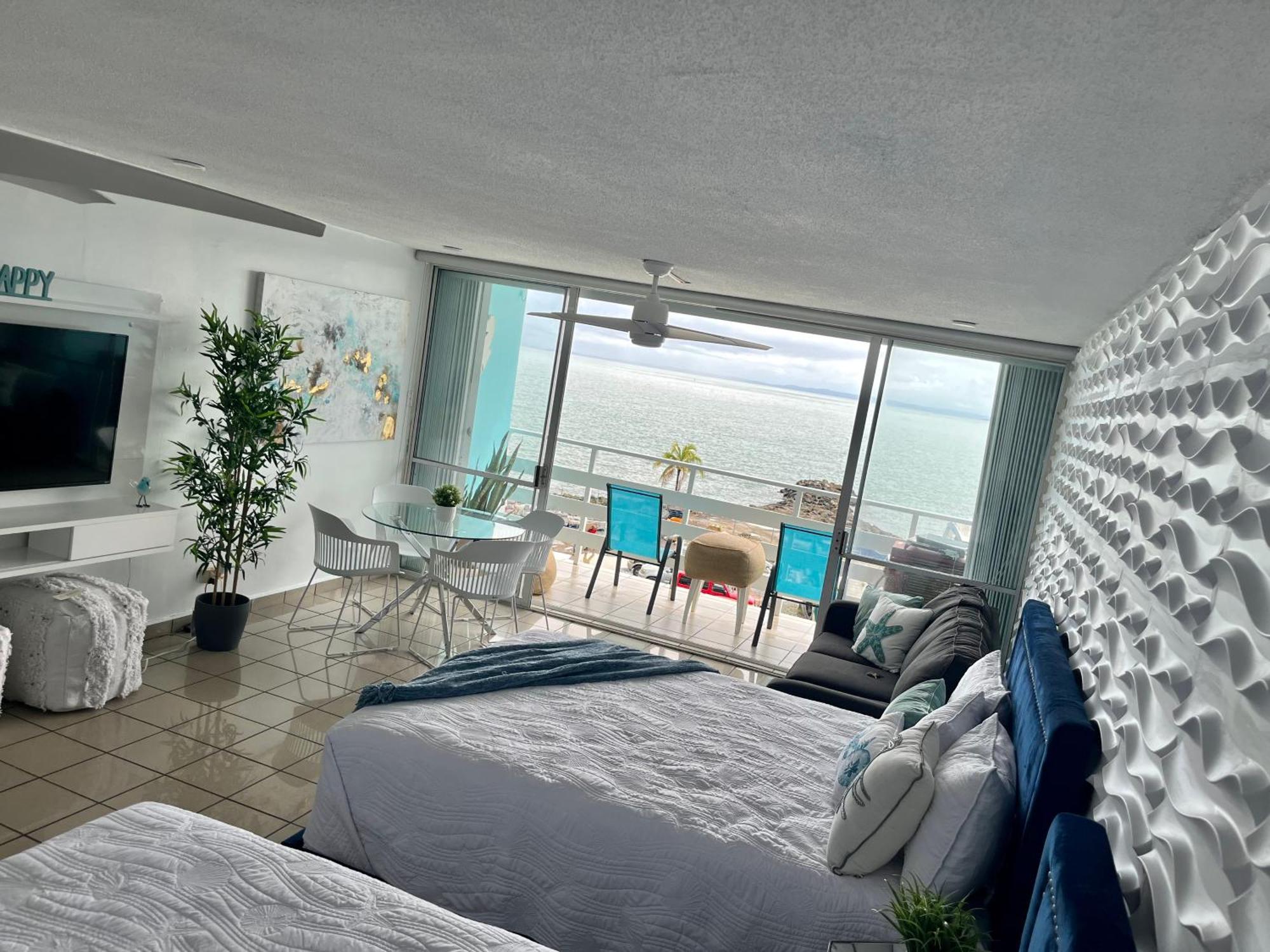Beautiful Ocean Blue Love Oceanfront Apartment Fajardo Extérieur photo